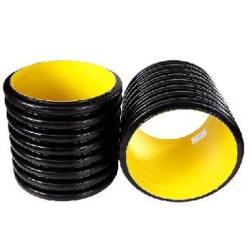 ISO9001 Ống thoát nước đôi tường SN4 SN8 Chống axit